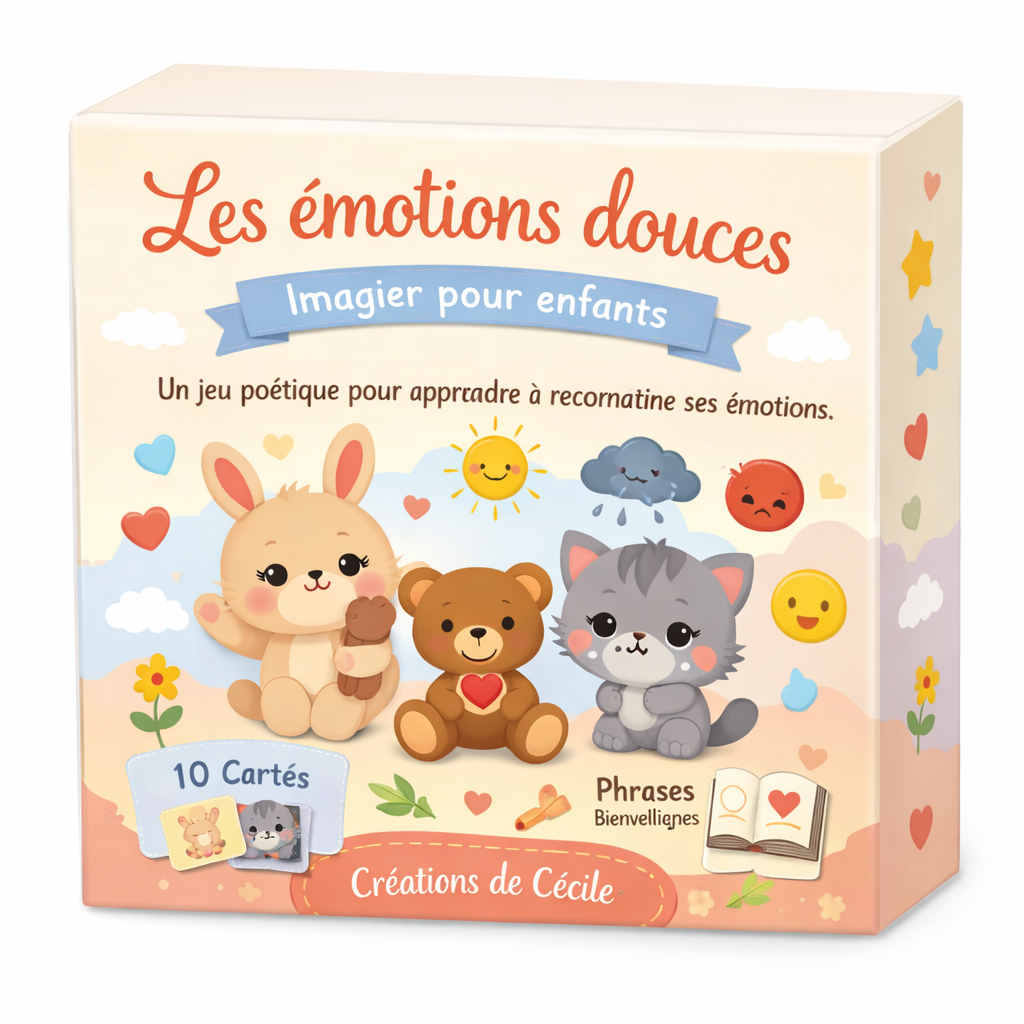 Les Émotions Douces - jeux de carte a imprimer